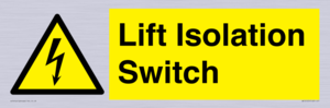 Lift Isolation Switch